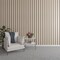 Ekena Millwork 94H x 3/8T Adjustable Wood Slat Wall Panel Kit w/ 4W Slats, Red Oak contains 11 Slats SWW55X94X0375RO - alternate 1
